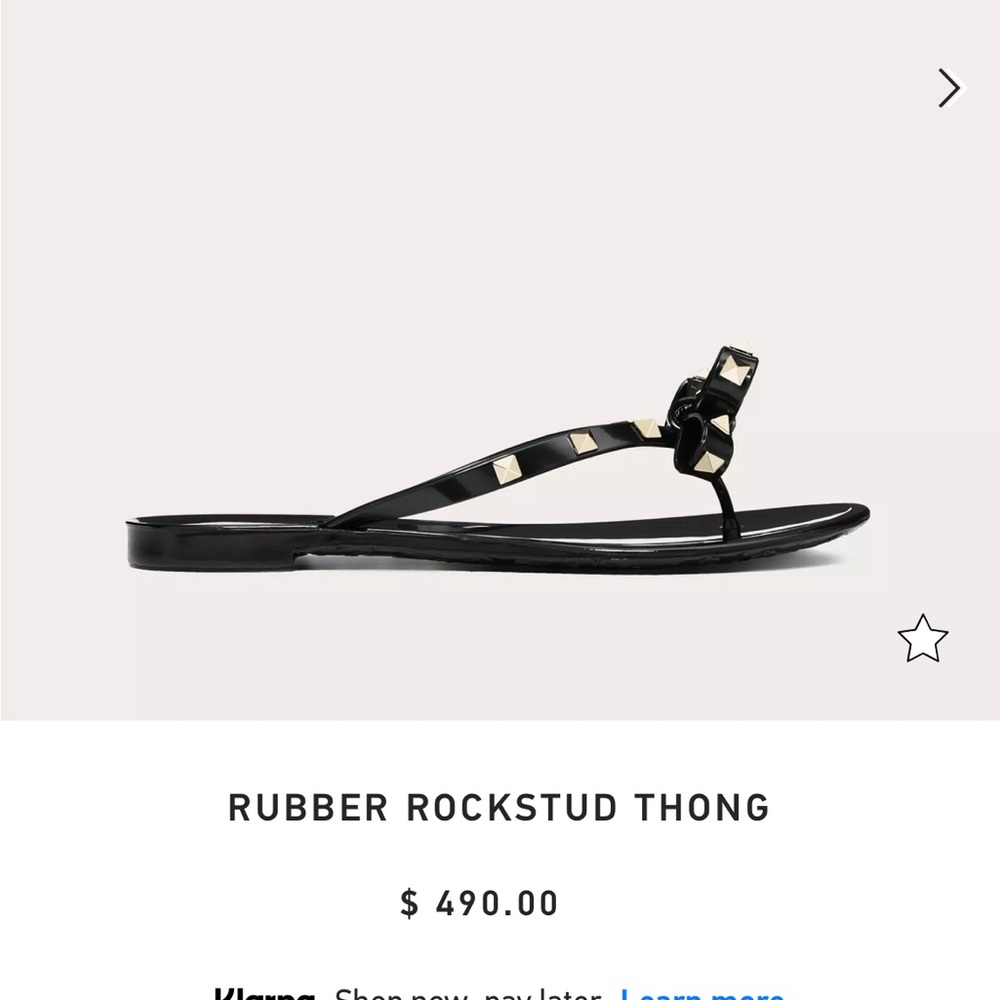 Valentino rock stud sandals